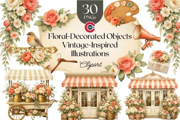 Download Vintage Botanical Ornamental Frames PNGs - Frame Collection