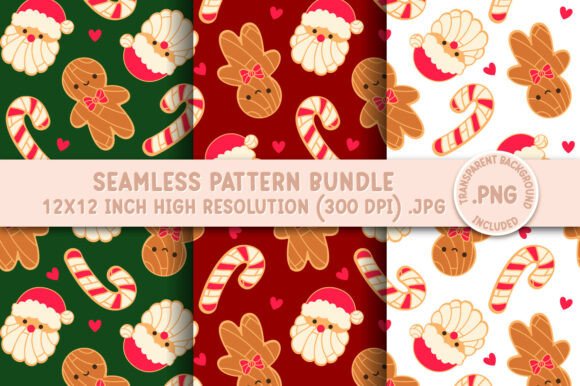 Download Christmas Mexican Conchas Pattern - Premium Resources