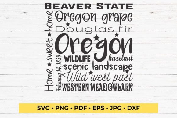 Download State of Oregon Cut File | Square SVG - Premium Resources