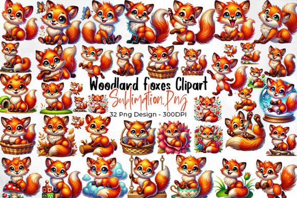 Download Cute Woodland Fox Clipart - Cute woodland fox clipart Collection