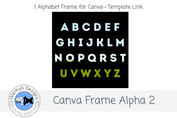 Download Canva Alphabet Frame Template 2 - Frame Collection