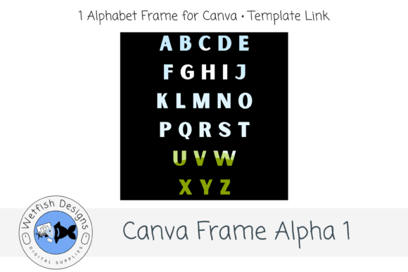 Download Canva Alphabet Frame 1 - Frame Collection