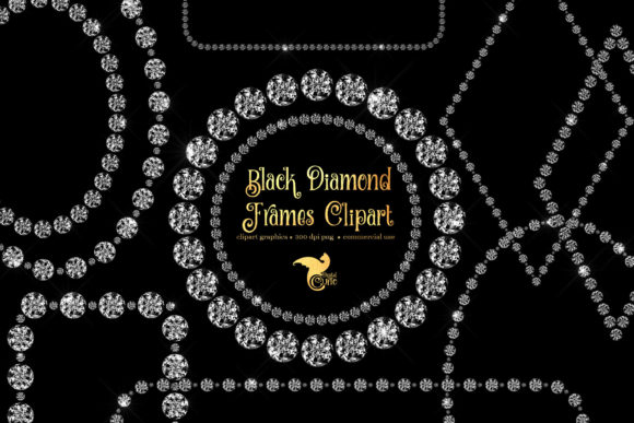 Download Black Diamond Frames Clipart - Frame Collection