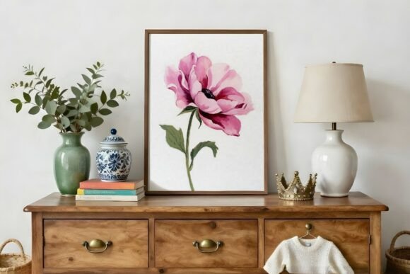 Download Rustic Style Nursery Frame Mockup - Frame Collection