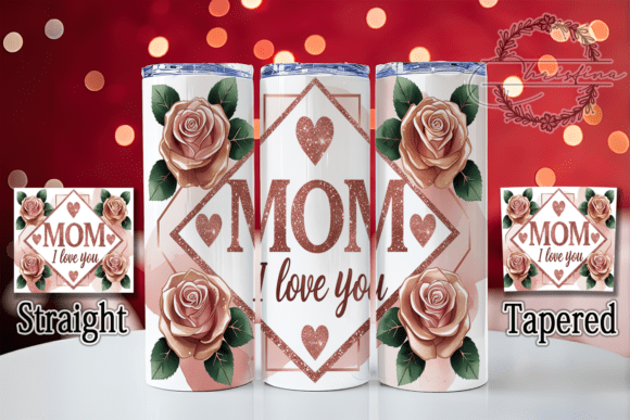 Download Loving Sentimental Floral Mom Tumbler - Sentimental Collection
